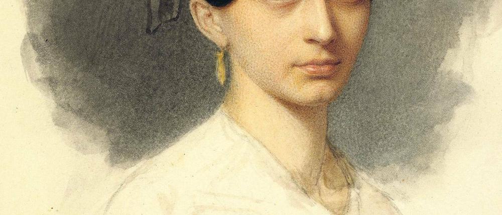 Junggenie. Clara Schumann um 1835. 