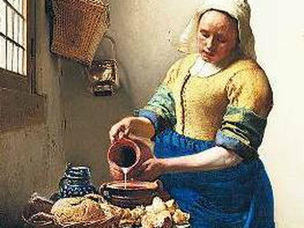 "Die Milchmagd" von Jan Vermeer