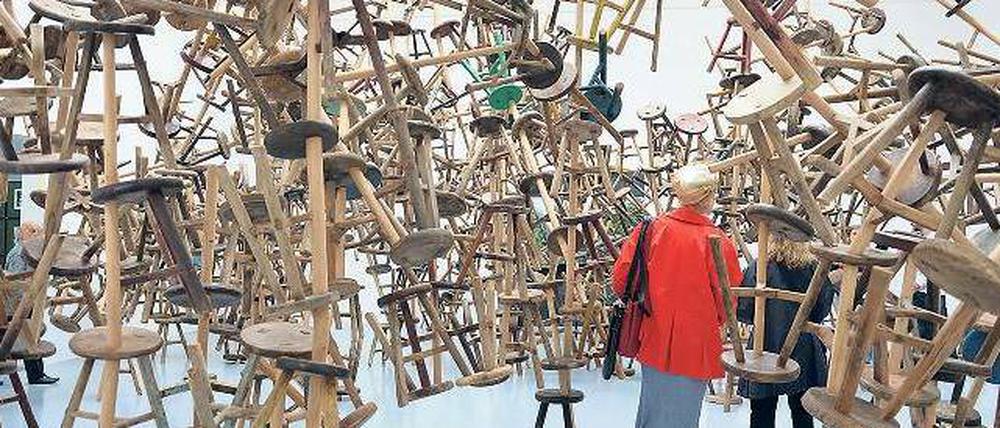 Abheben. Ai Weiweis Installation "Bang".