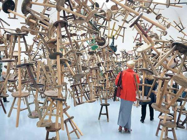 Abheben. Ai Weiweis Installation "Bang".