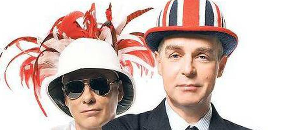 Pop-Gentlemen. Chris Lowe und Neil Tennant sind die Pet Shop Boys.
