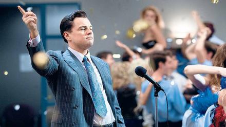 Parforcetour. Leonardo DiCaprio ist als Broker und Betrüger nicht zu bremsen.