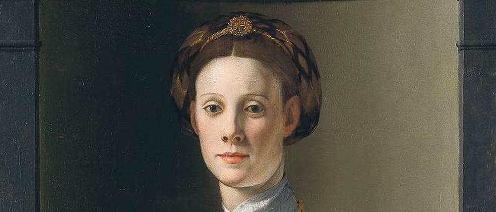 Weisheit und Melancholie. „Dame in Rot“ von Agnolo Bronzino (1503–1572).