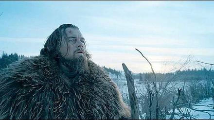 Kälte, Mystik, Einsamkeit. Der Trapper Leonardo DiCaprio. Am Mittwoch kommt der Film in Berlin in die Kinos. 