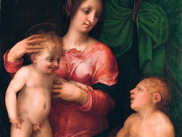 Rosso Fiorentinos „Madonna mit Kind und dem Johannesknaben“ (um 1515)