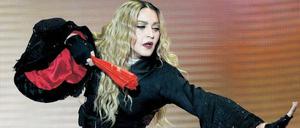 Queen Mum of Pop. Madonna auf einem Konzert im Dezember 2015 in Zürich.