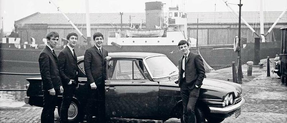  George, John, Paul und Ringo, im Herbst 1962 in Liverpool.