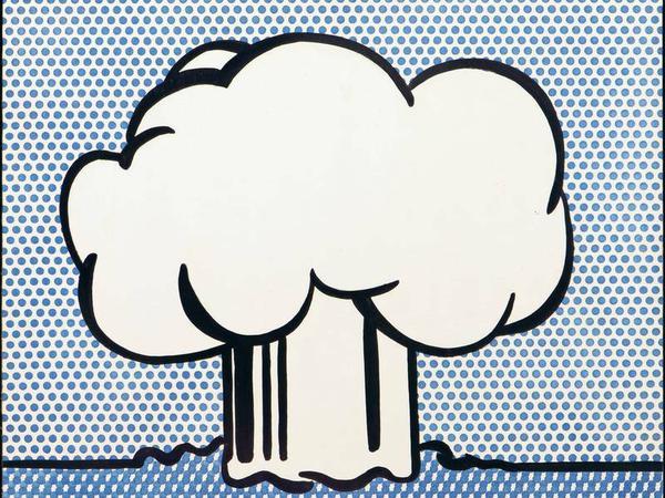 Die Katastrophen des 20. Jahrhunderts beeinflussen auch die Kunst. Roy Lichtenstein, „Atomexplosion“, 1965. 