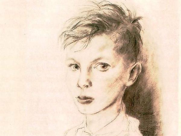Ohser porträtierte befreundete Künstler, sich selbst – und seinen Sohn Christian, das Vorbild für den Sohn in seinen berühmten Geschichten.