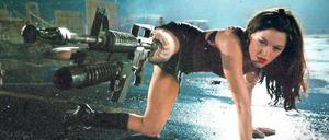 Männerfantasie. Rose McGowan killt 2007 in „Planet Terror“ Zombies, mit einem Maschinengewehr als Beinprothese. 