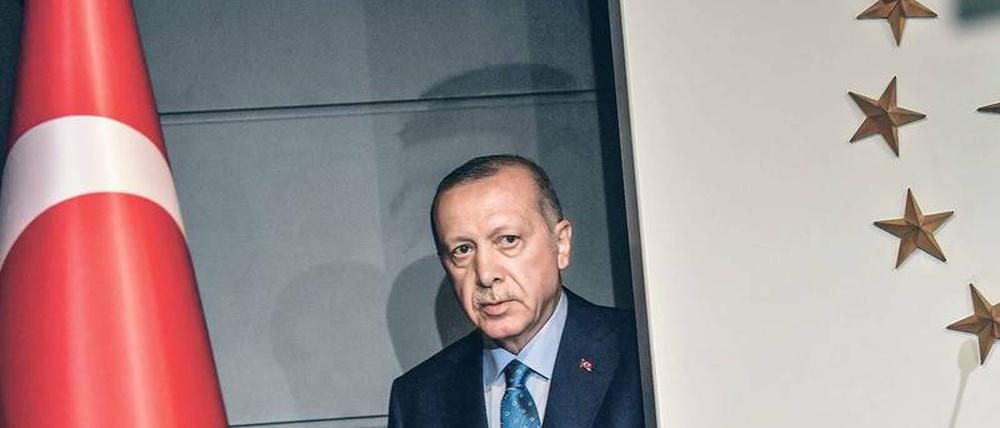 Am Ziel. Präsident Erdozan hat die Macht in der Türkei komplett auf sich konzentriert.Foto: AFP/Bulent Kiliç