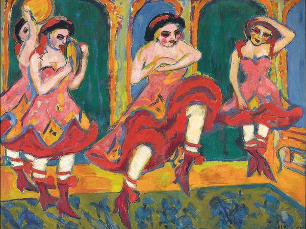 "Die Czardas-Tänzer" von Ernst Ludwig Kirchner.