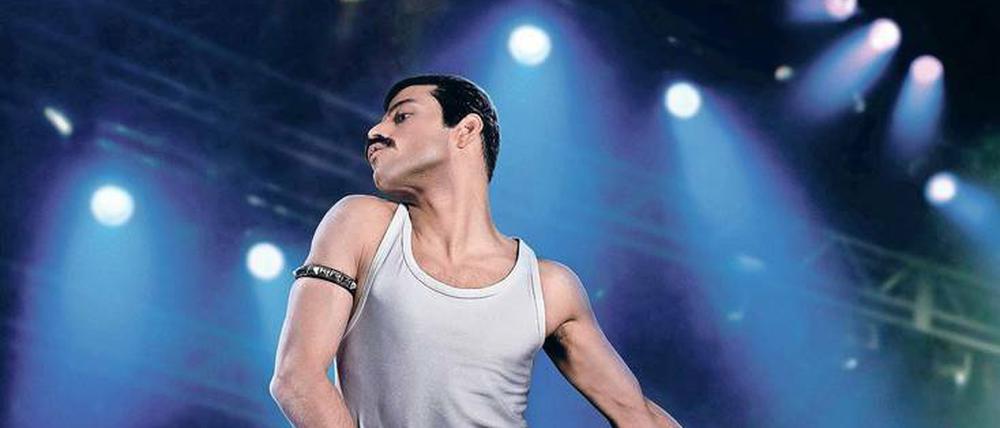 Explosiv. Rami Malek als Freddie Mercury. Der Film startet am Mittwoch in den Kinos.