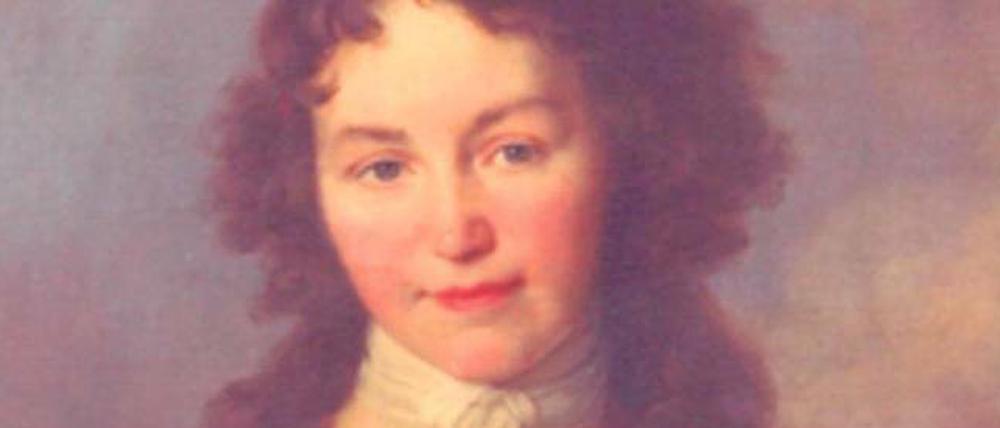 Caroline Schlegel. Porträt von J. F. A. Tischbein aus dem Jahr 1798.