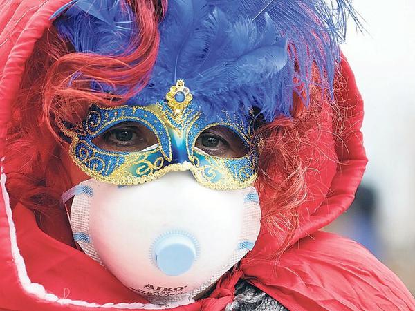 Im Karneval hat die Maske auch in Europa Tradition.