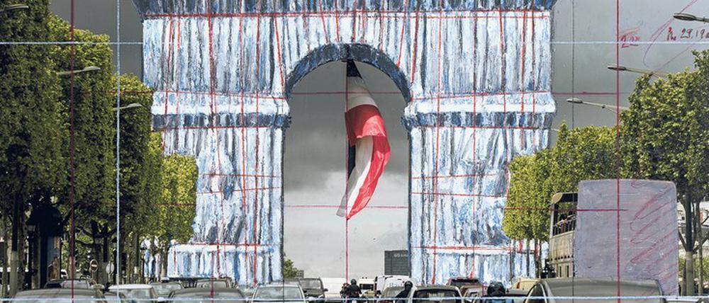 Geplant für den Herbst 2021: Arc de Triomphe, Wrapped (Project for Paris).