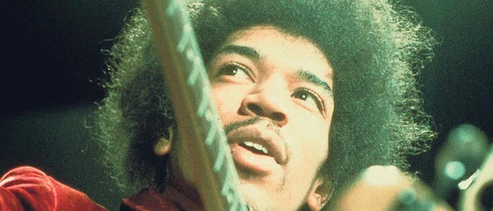 Jimi Hendrix (27. 11. 1942 – 18. 9. 1970).