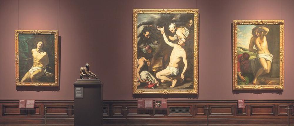 Körperkünstler. Blick in die Dresdner Ausstellung „Caravaggio. Das Menschliche und das Göttliche“.