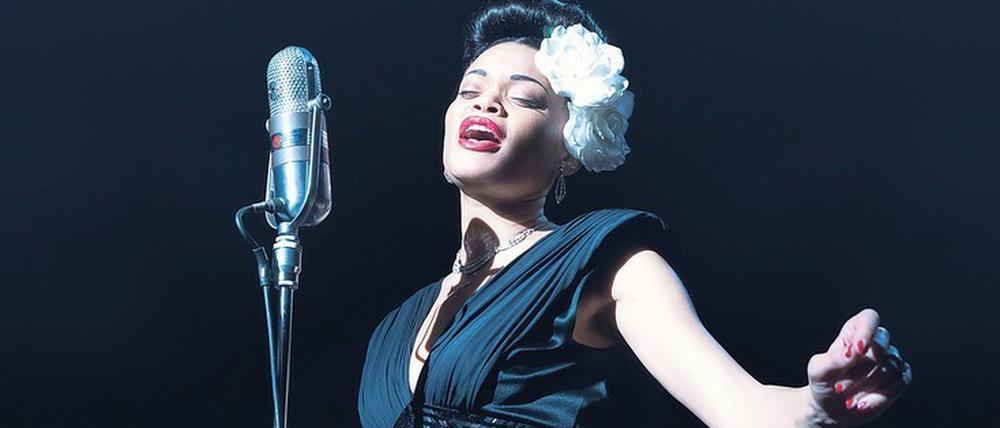 All Of Me. Soulsängerin Andra Day verkörpert Billie Holiday, die 1959 mit nur 44 Jahren starb.