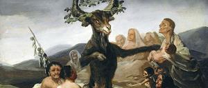Goyas Gemälde „Hexensabbat“ (oben) entstand 1797/98.