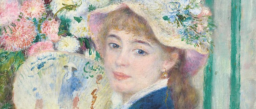 Renoirs Bild „Frau mit einem Fächer“ stammt von ca. 1879.