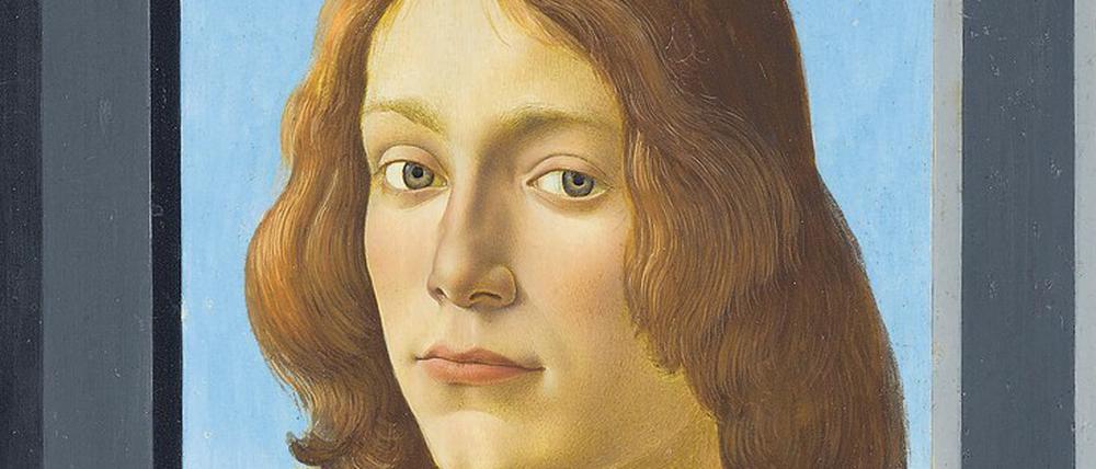 Das Bild „Junger Mann mit Medaillon“ stammt vom italienischen Renaissancemaler Sandro Botticelli.