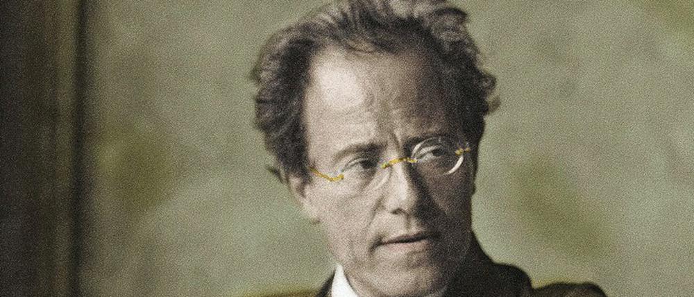 Der große Wiener Dirigent und Komponist Gustav Mahler, 1860–1911. 