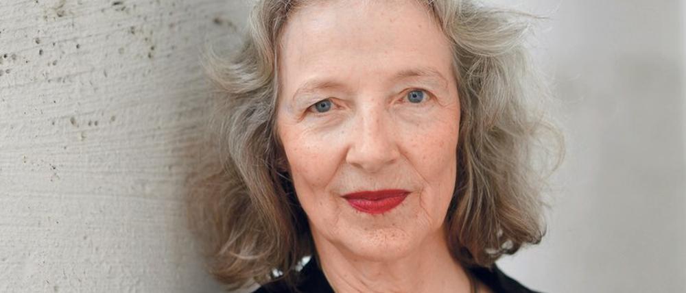 Die Schweizer Schriftstellerin Gertrud Leutenegger, 72