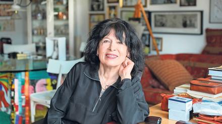 Die österreichische Schriftstellerin Monika Helfer. Sie wurde 1947 in Au in Vorarlberg geboren.