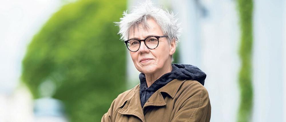 Die Berliner Schriftstellerin Esther Kinsky. Sie wurde 1956 in Engelskirchen geboren.