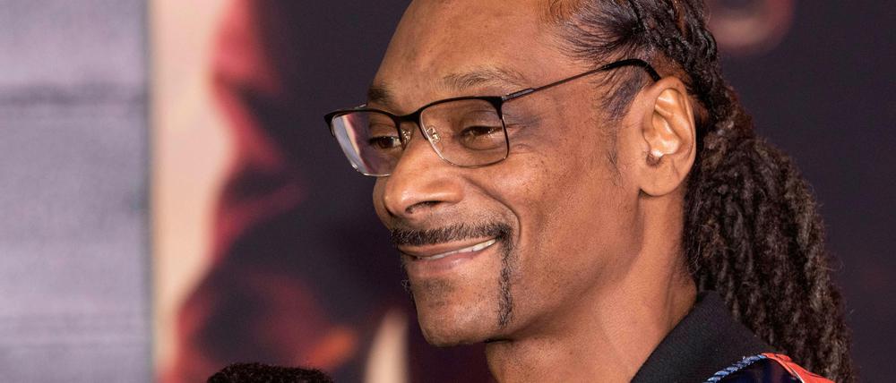 Der US-amerikanische Rapper Snoop Dogg