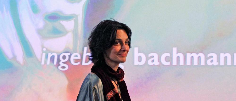 Ein Foto aus dem Jahr, in dem die in der Ukraine geborene Schriftstellerin Katja Petrowskaja den Ingeborg-Bachmann-Preis gewann. 2013 war das.