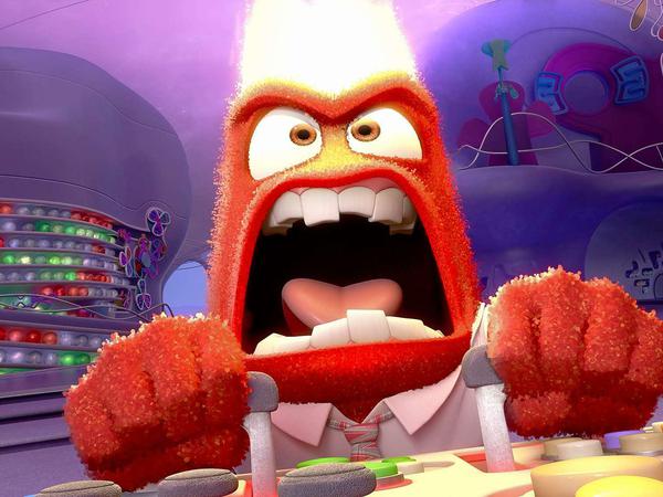 Einmal Wut zum Anfassen: Pixars "Alles steht Kopf".