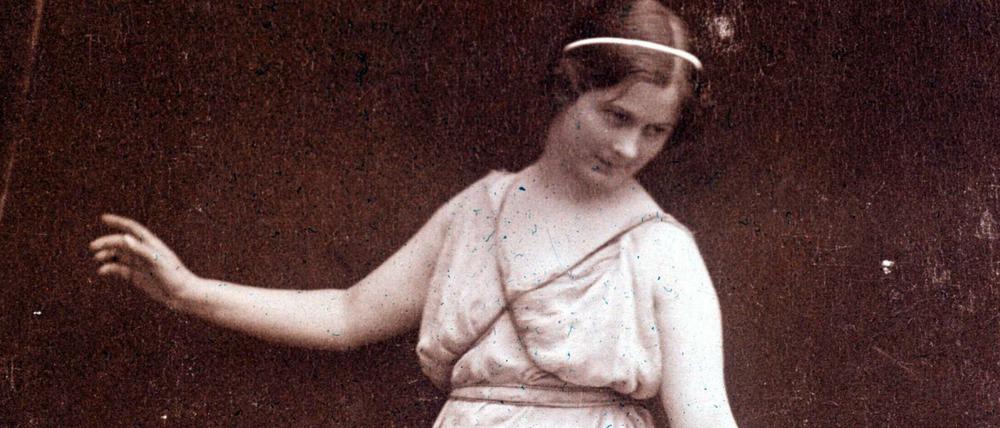 Isadora Duncan (1877-1927), Begründerin des modernen Tanzes, ca. 1904