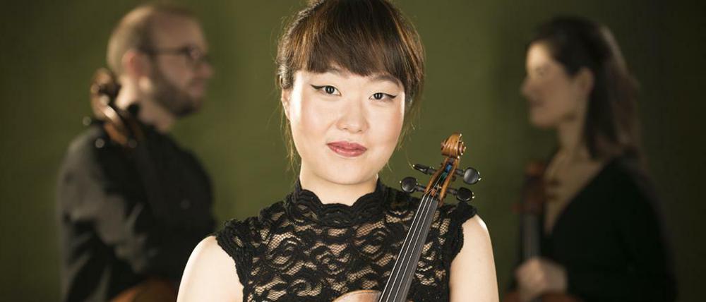 Die Geigerin Suyeon Kang absolvierte ihr Konzertexamen mit Schostakowitschs 1. Violinkonzert.