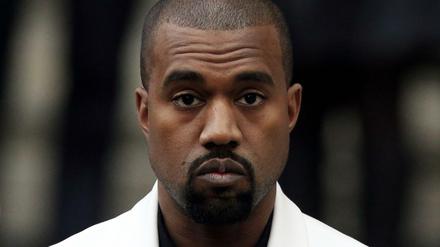 Der umstrittene Rapper Kanye West.