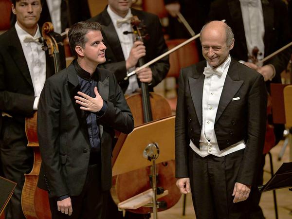 Dirigent Iván Fischer und der Solist Philippe Jaroussky.