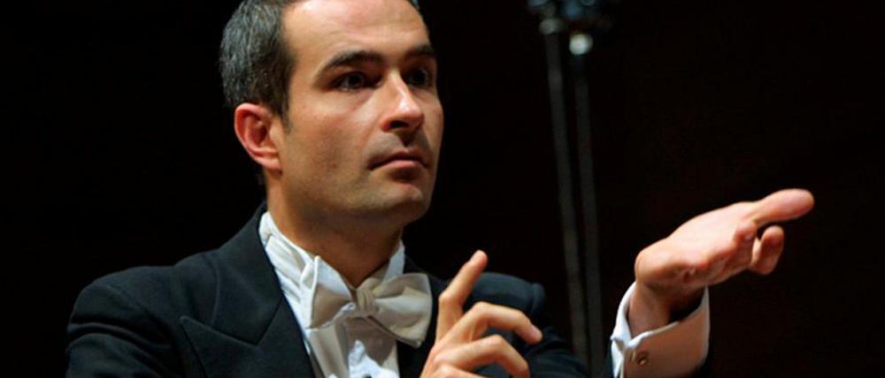 Antonello Manacorda, Chefdirigent der Kammerakademie Potsdam, leitet für einen Abend das DSO.