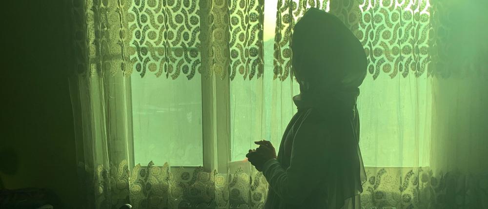 Gefangen in Kabul. Unsere Autorin hat uns dieses Foto aus ihrem Zimmer in Kabul geschickt.