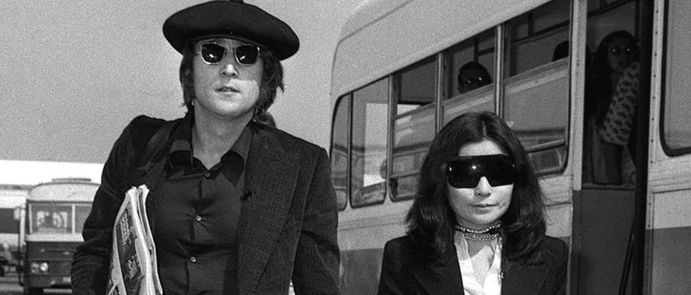 Liebe als Botschaft. John Lennon und Yoko Ono 1971.