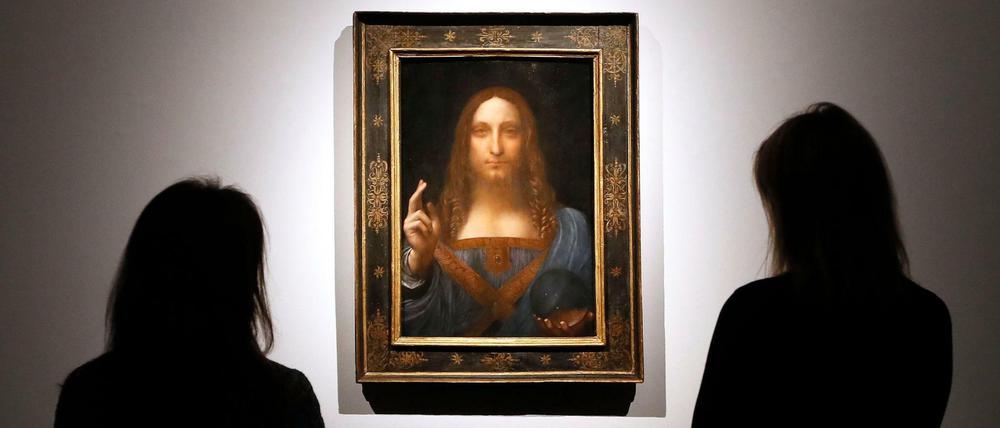 Leonardo da Vincis Gemälde "Salvator Mundi".