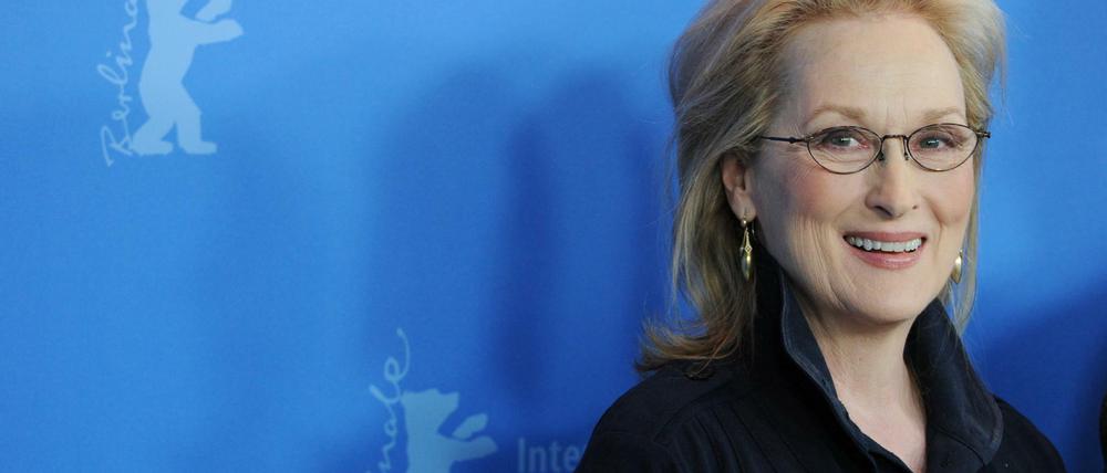 Meryl Streep, die Jury-Präsidentin des Wettbewerbs der Berlinale.