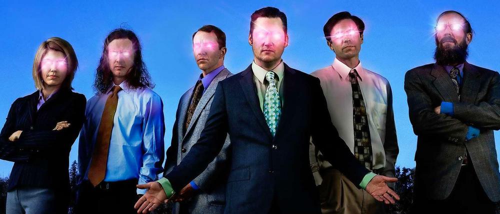 Die US-Indierock-Band Modest Mouse.