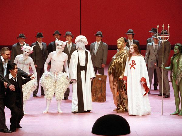 Hans Neuenfels' Inszenierung von „Idomeneo“ wurde aus Angst vor islamistischem Terror an der Deutschen Oper abgesetzt.