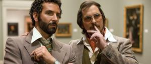 Einer der Topfavoriten: Das Gangster-Komödien-Drama "American Hustle" mit Christian Bale (rechts) und Bradley Cooper