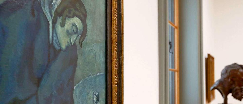 Picassos "schlummernde Trinkerin" im Kunstmuseum Bern.