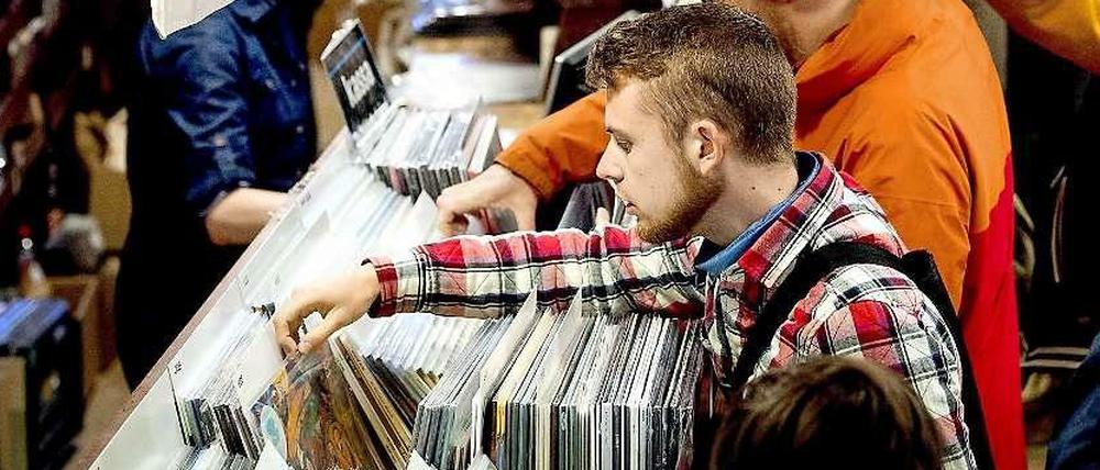 Record Store Day in Amsterdam.