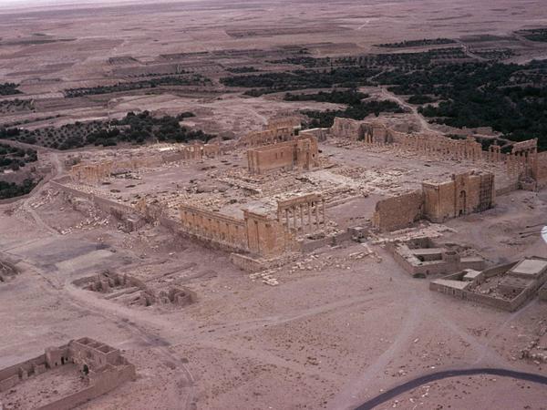 Der Baal-Tempel (1963) in Palmyra gehört zum Unesco-Weltkulturerbe.