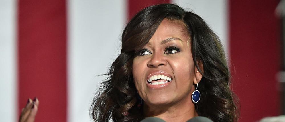 Michelle Obama bei einer Wahlkampfveranstaltung im Jahr 2016.
