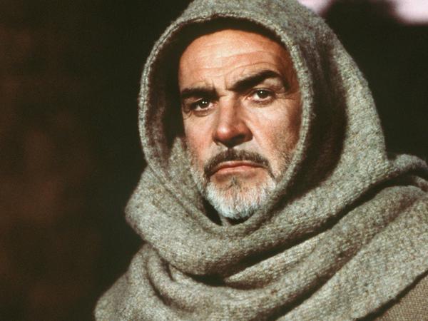 Sean Connery als Franziskanermönch in "Der Name der Rose" von Jean-Jacques Annaud.